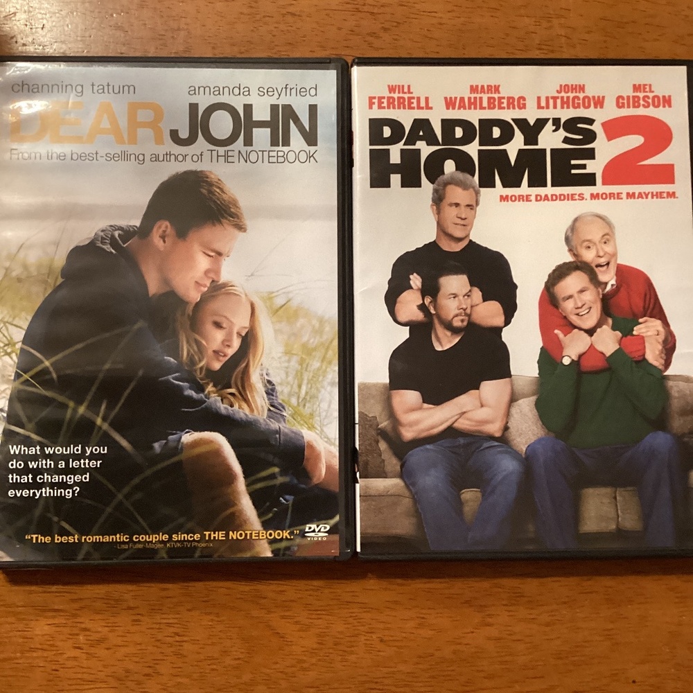 Lot of TWO DVDS
